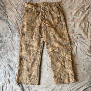 Garage Camo Straight leg sweatpants